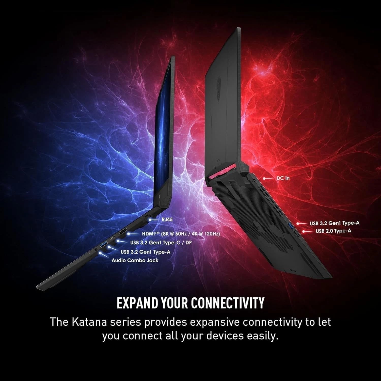 MSI Katana 15HX Gaming Laptop, NVIDIA GeForce RTX 5070 8GB GDDR7, 14th Gen Intel Core i7-14650HX, 15.6" 165Hz 2.5K QHD (2560x1440) Screen, 32 GB DDR5 RAM, 2 TB SSD, RGB KB, Copilot AI, Win 11 Pro