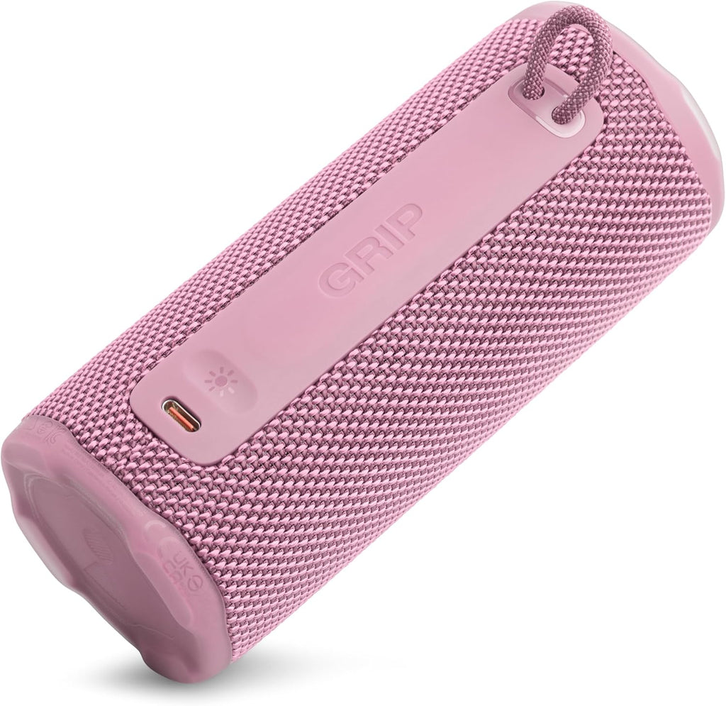 JBL Grip Portable Bluetooth Speaker, Waterproof, Ambient Light - Pink