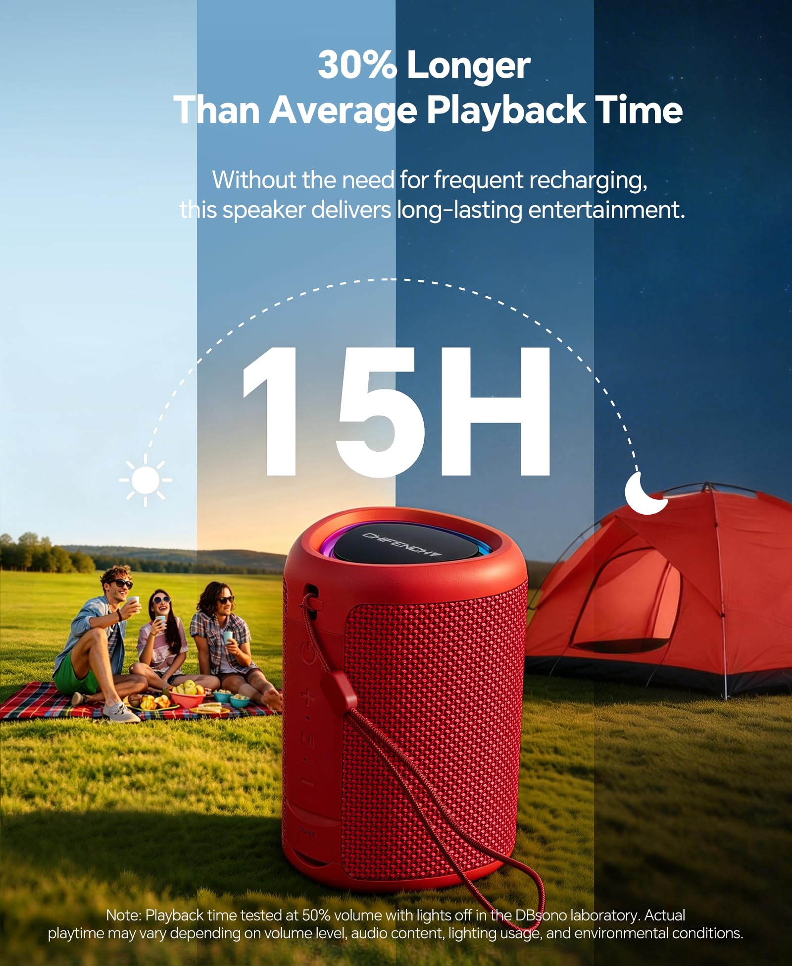 Portable Bluetooth Speaker Beach Essentials: IPX5 Waterproof for Outdoor