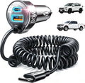 LISEN 90W USB C Car Charger for iPhone 17/16/15 Series