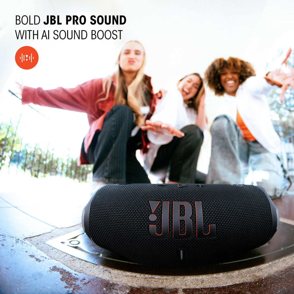 JBL Charge 6 Portable Bluetooth Speaker, Waterproof, Drop-Proof - Blue
