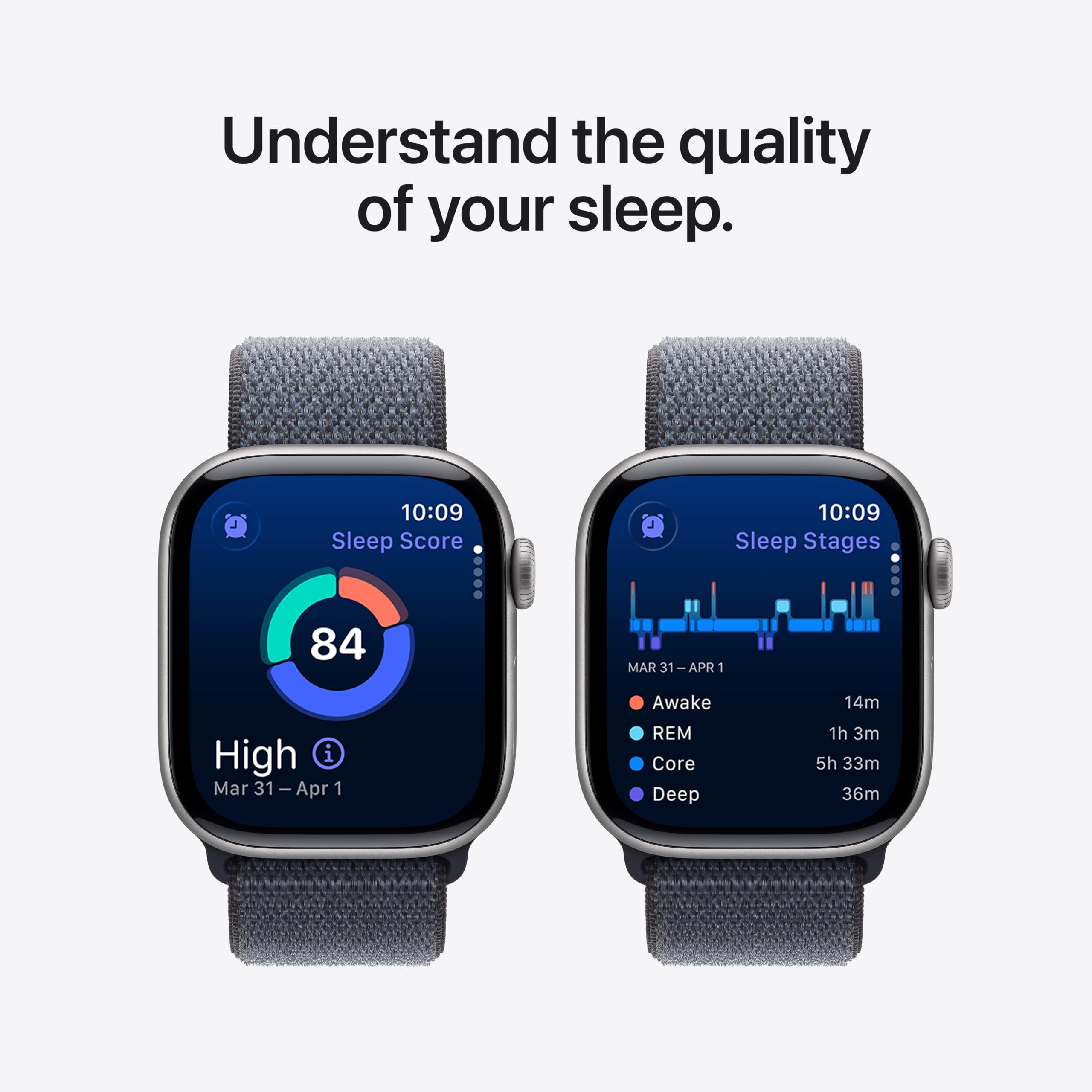 Apple Watch Series 11 [GPS 46mm] Smartwatch with Jet Black Aluminum Case with Black Sport Band - M/L. Sleep Score, Fitness Tracker, Health Monitoring, Always-On Display, Water Resistant