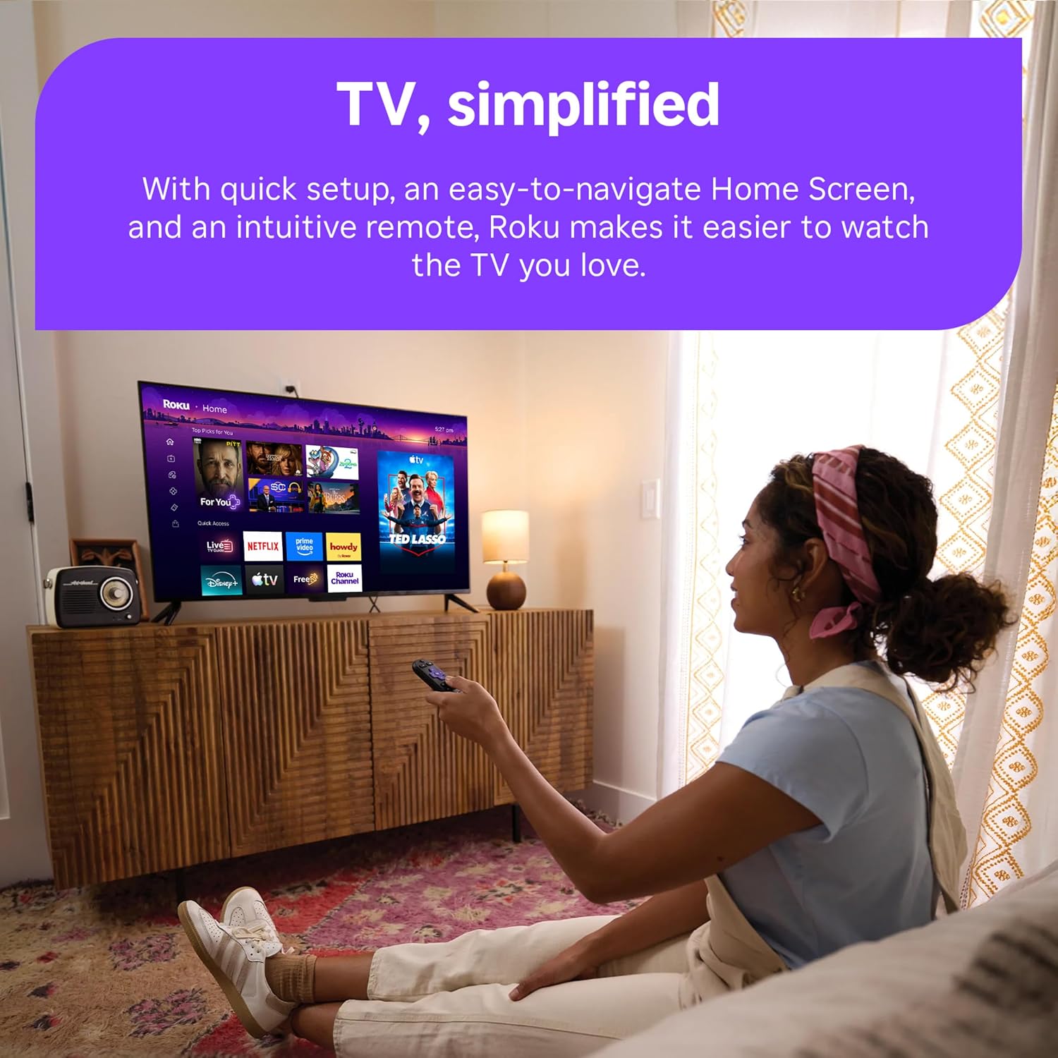 Roku Streaming Stick HD with Voice Remote
