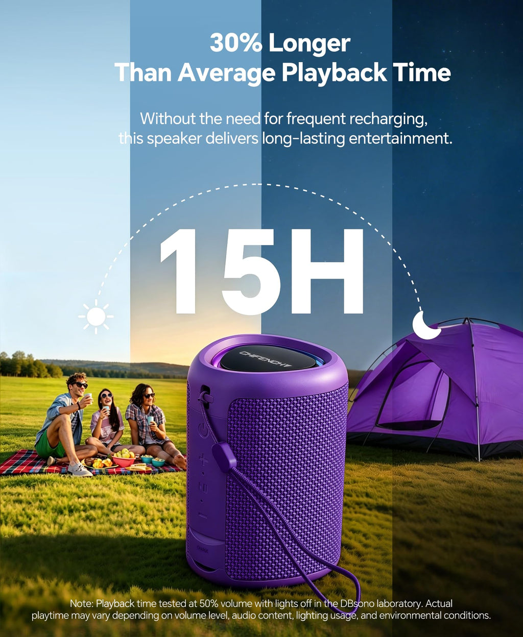 Portable Bluetooth Speaker Beach Essentials: IPX5 Waterproof for Outdoor