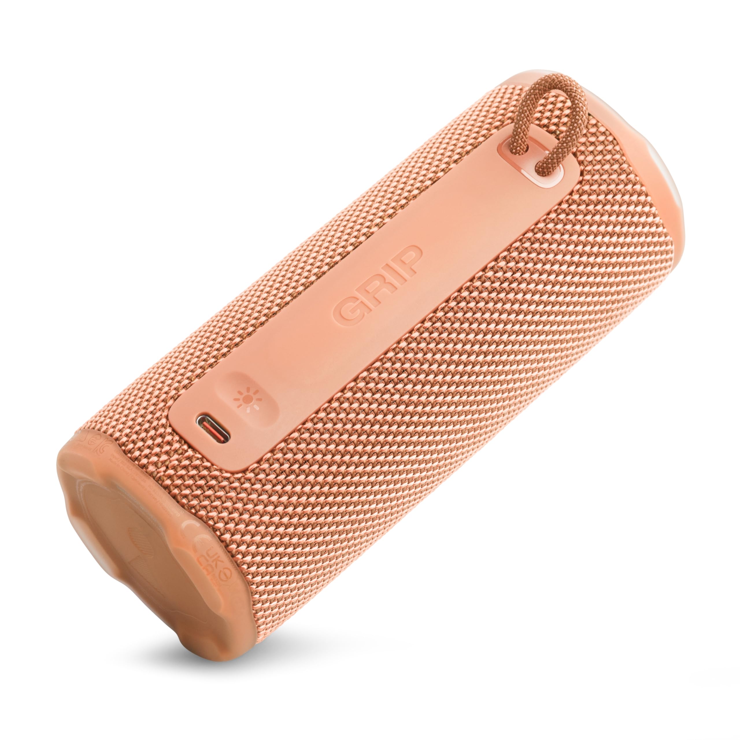 JBL Grip Portable Bluetooth Speaker, Waterproof, Ambient Light - Pink