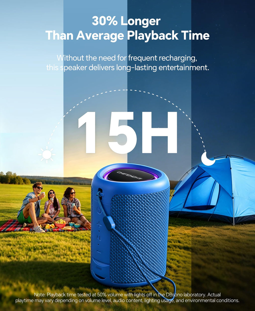 Portable Bluetooth Speaker Beach Essentials: IPX5 Waterproof for Outdoor