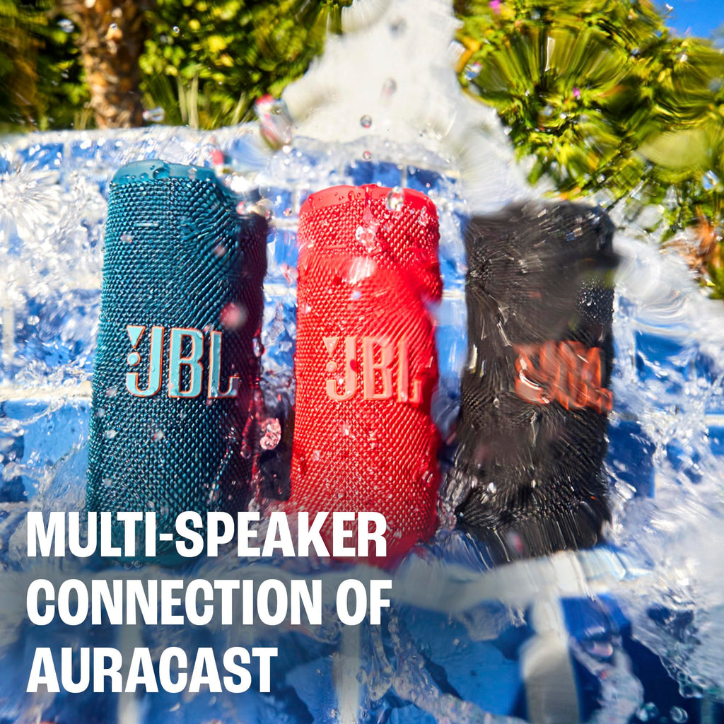 JBL Grip Portable Bluetooth Speaker, Waterproof, Ambient Light - Pink