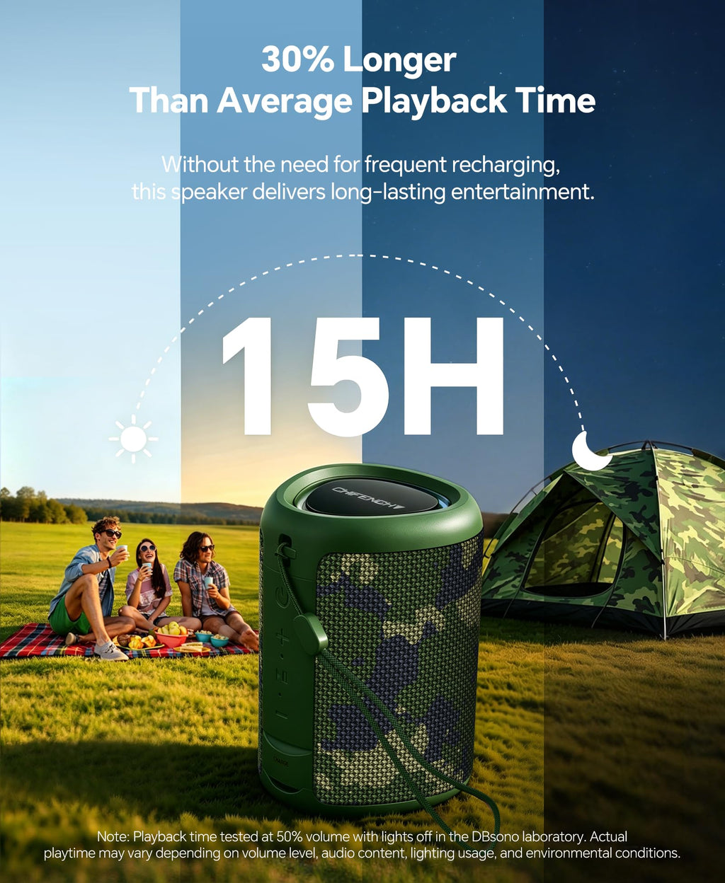 Portable Bluetooth Speaker Beach Essentials: IPX5 Waterproof for Outdoor