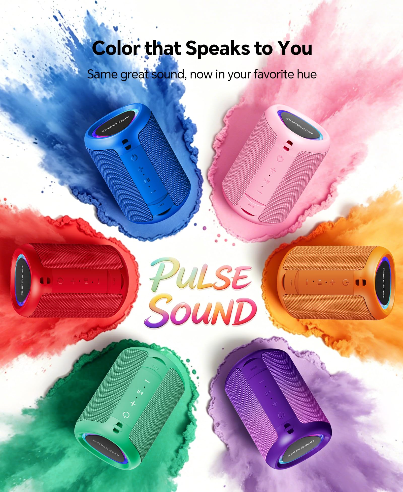 Portable Bluetooth Speaker Beach Essentials: IPX5 Waterproof for Outdoor
