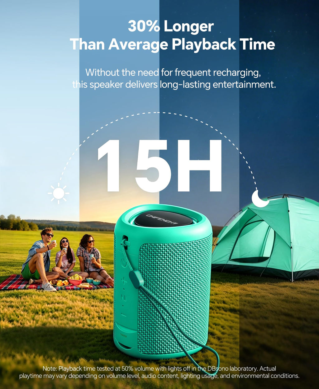 Portable Bluetooth Speaker Beach Essentials: IPX5 Waterproof for Outdoor