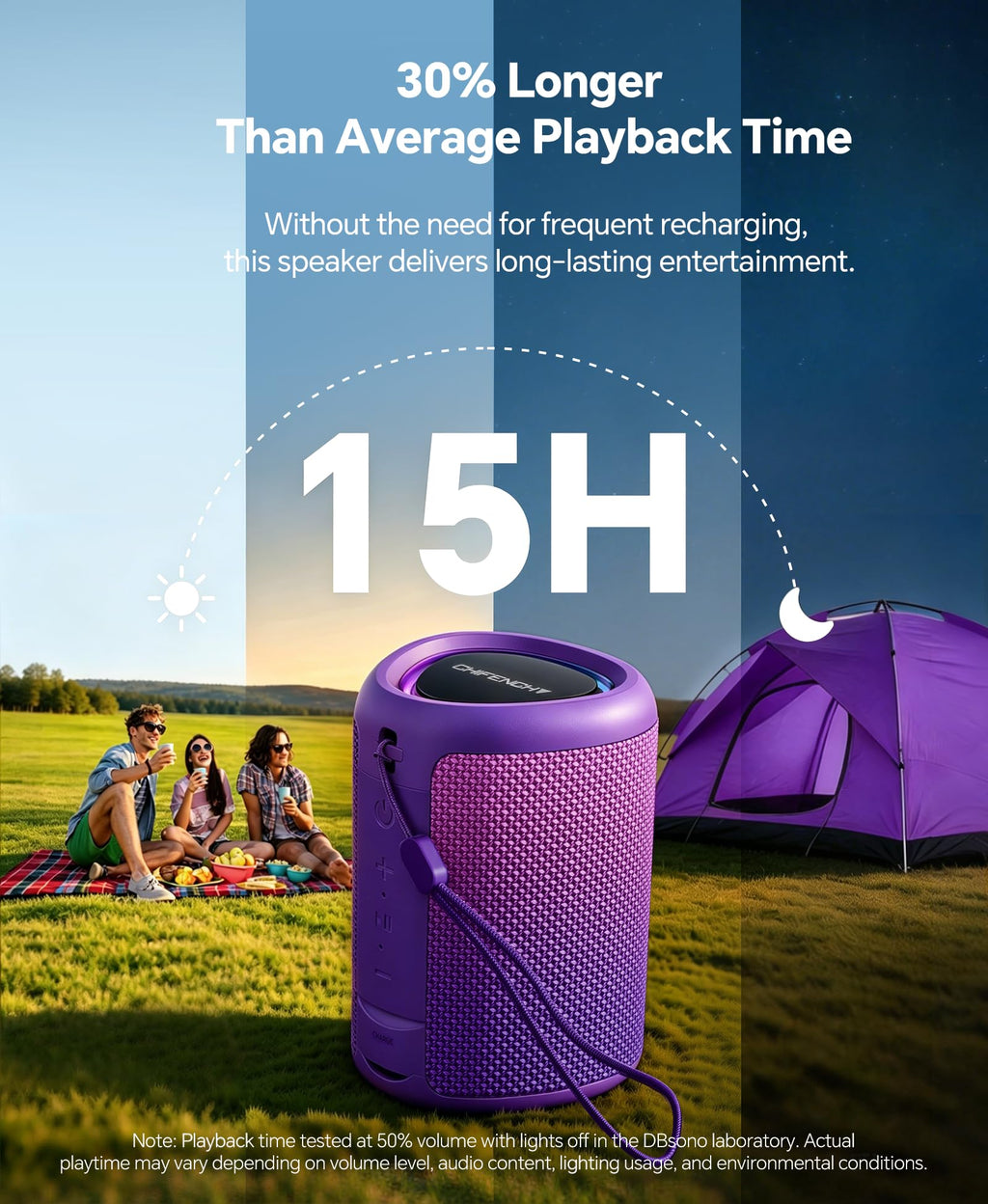 Portable Bluetooth Speaker Beach Essentials: IPX5 Waterproof for Outdoor