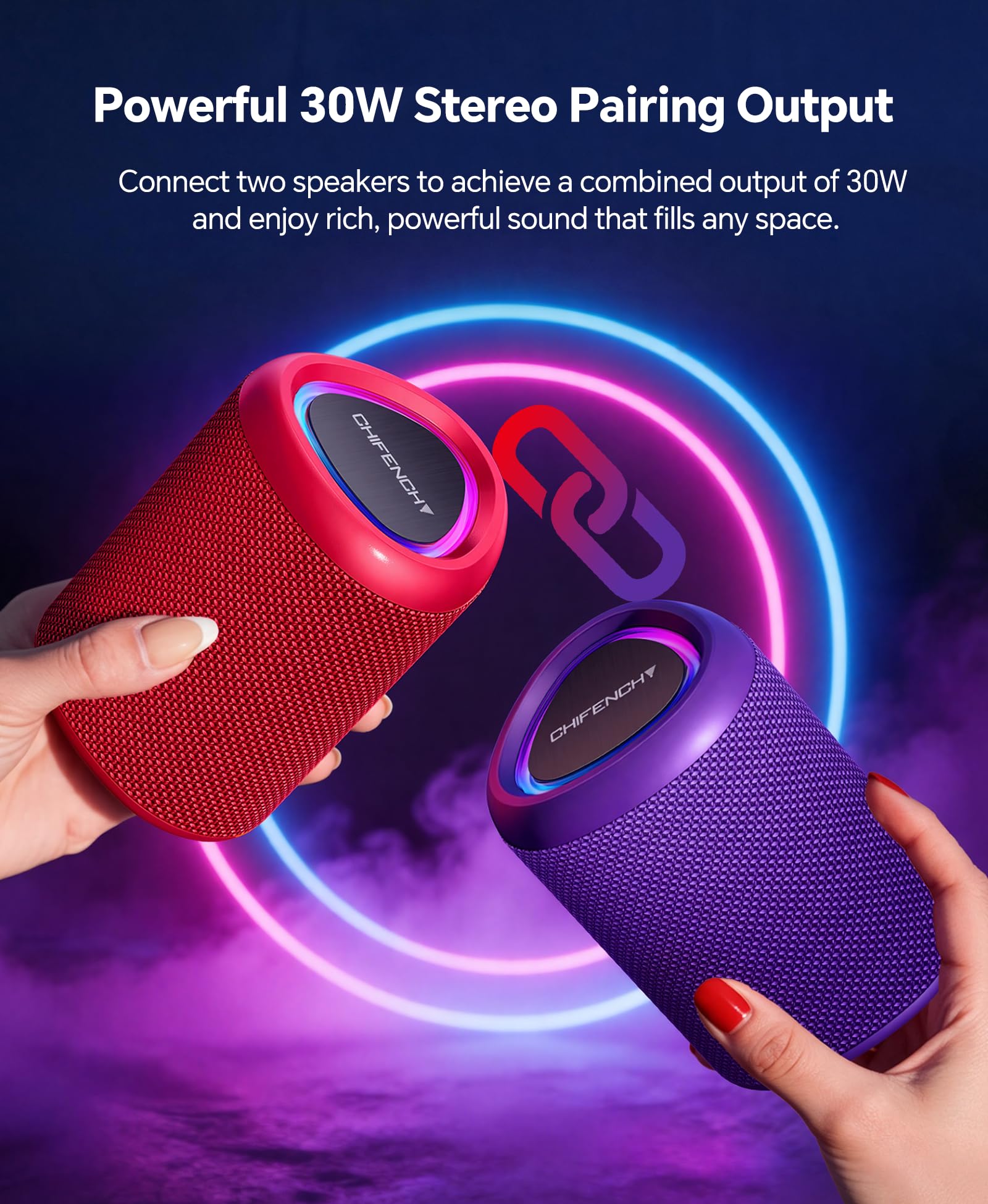 Portable Bluetooth Speaker Beach Essentials: IPX5 Waterproof for Outdoor
