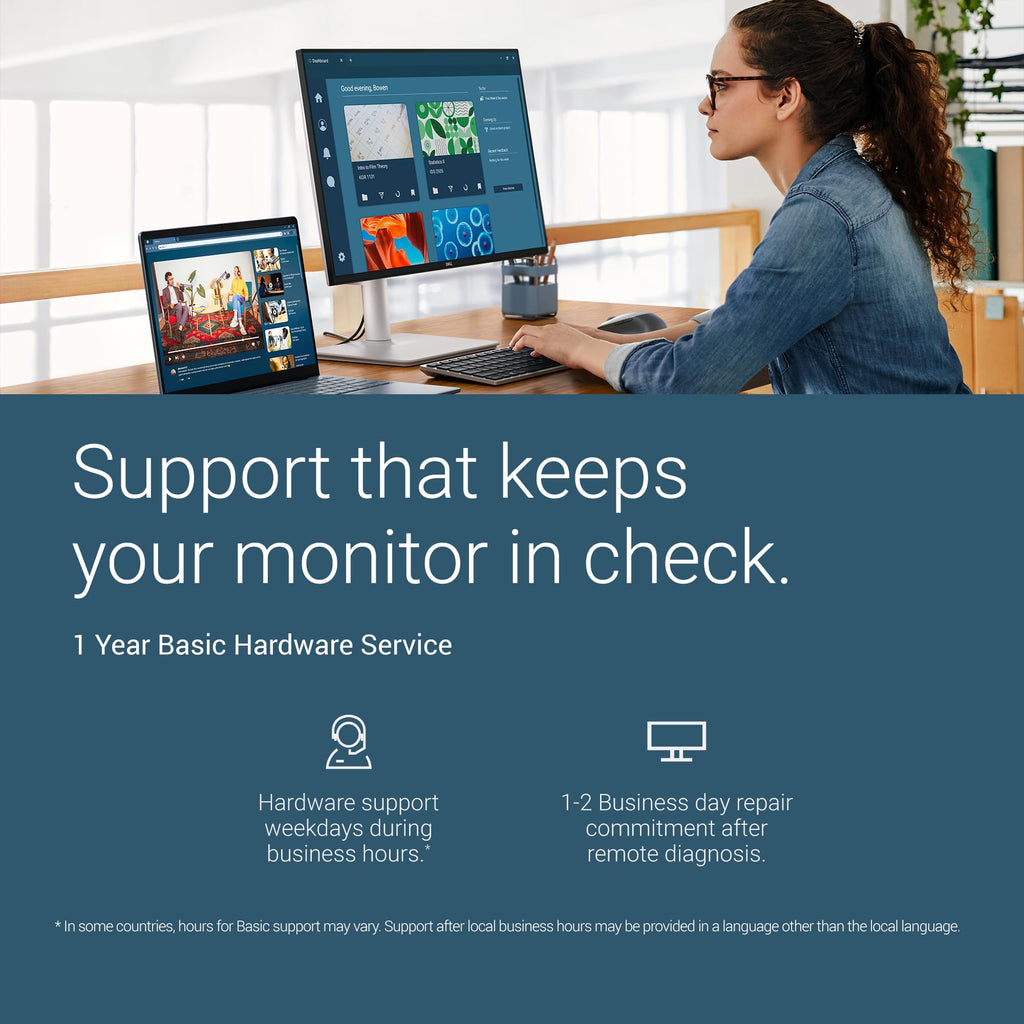 Dell 27 Monitor S2725QC, 4K UHD IPS, 120Hz, 99% sRGB, 4ms, FreeSync Premium