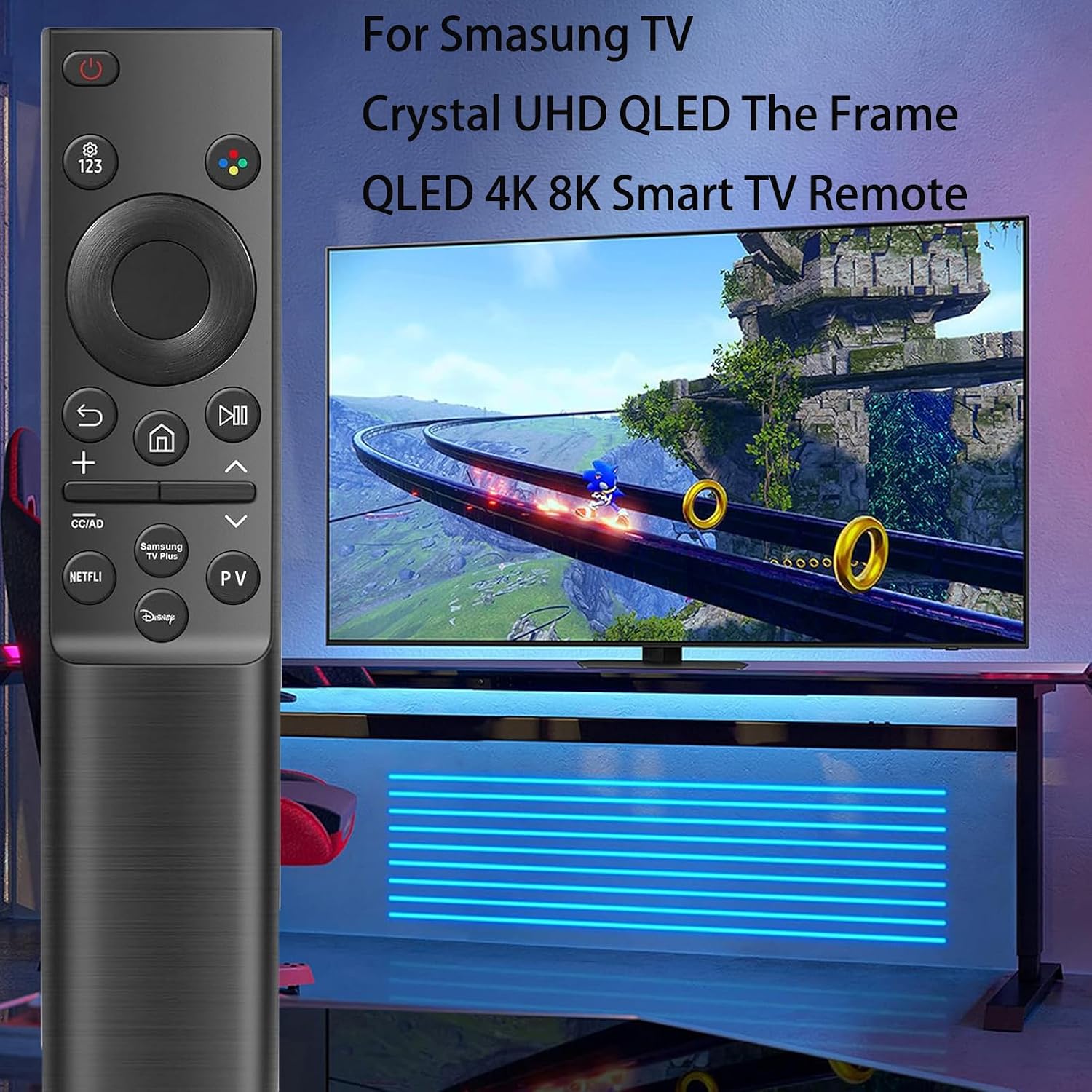 EONCHARM Universal Remote Control for All Samsung TV Compatible with All Samsung LCD LED HDTV 3D Smart TVs Models