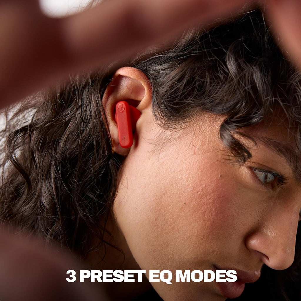 Skullcandy Smokin’ Buds Wireless Noise Isolating Earbuds - Flame