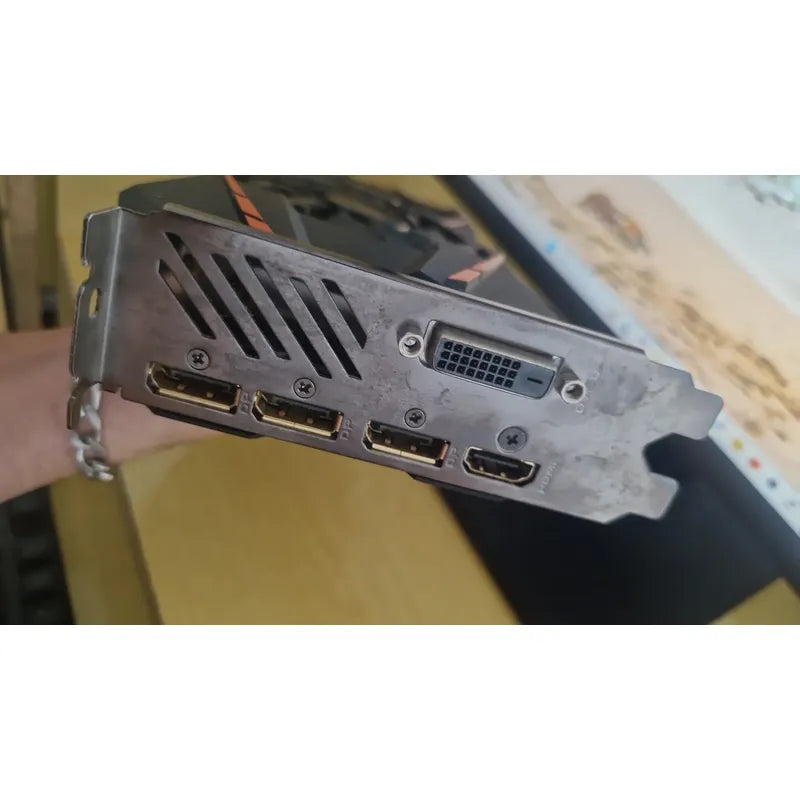 Placa De Vídeo Gigabyte Nvidia Geforce Gtx 1060 6gb Oc Gddr5
