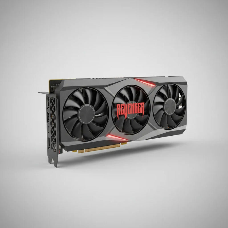 Placa De Vídeo Revenger Amd Radeon Rx 6600 8gb Gddr6 Pcie 4.