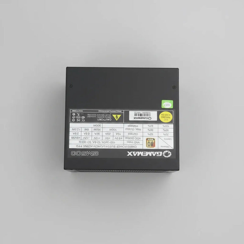 Fonte De Alimentação Para Pc Gamemax Gm-500 500w Preta Preto