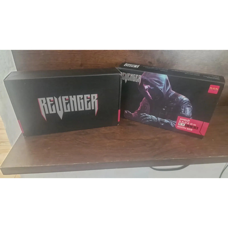 Placa De Vídeo Revenger Amd Radeon Rx 6600 8gb Gddr6 Pcie 4.